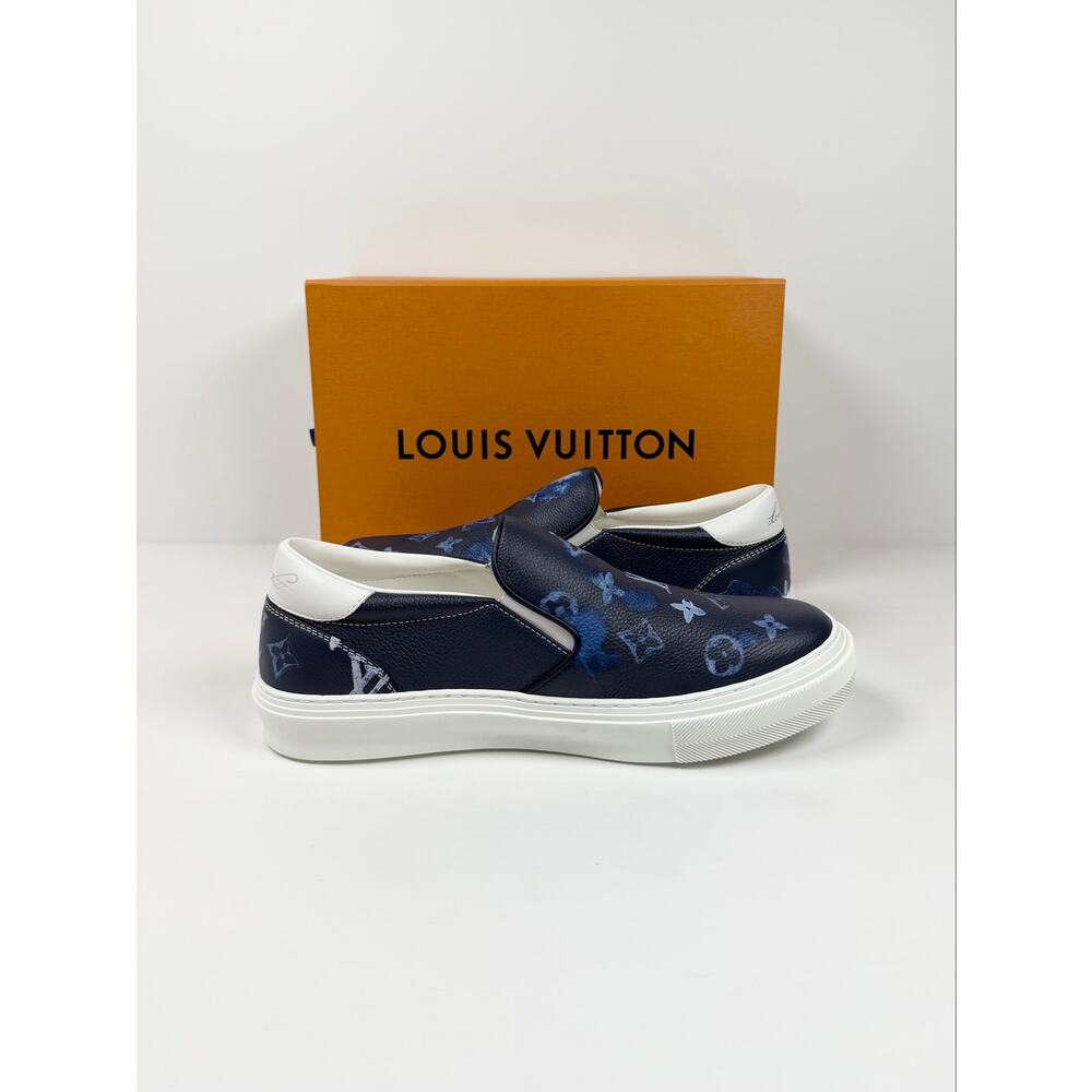 Size 7LV/8US - Louis Vuitton Ollie Watercolor Slip On NEW - Picture 6 of 11
